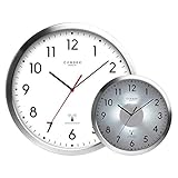 wanduhr beleuchtete zeiger Dank integriertem Lichtsensor wird das Zifferblatt bei Dunkelheit automisch beleuchtet