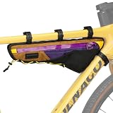 Picture of Rhinowalk Slim Bike Frame Bag for Cycling and Bikepacking,Purple