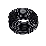 JUNZHIDA Pneumatic Tubing Pipe 1/4" OD Clear Air Compressor PU Line Hose Tube for Water Fluid Transf