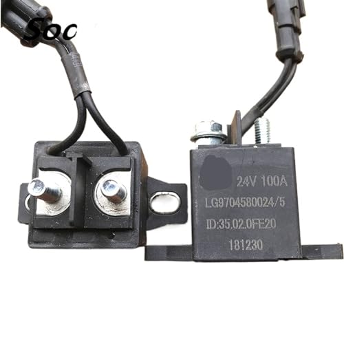 Relé de contacto de 24V 100A CC LG9704580024/5 para solucionar caídas de tensión