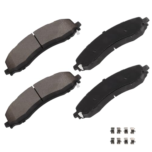 Image of cciyu D2223 Brake Pads w /Hardware Front Disc Brake Pad Set