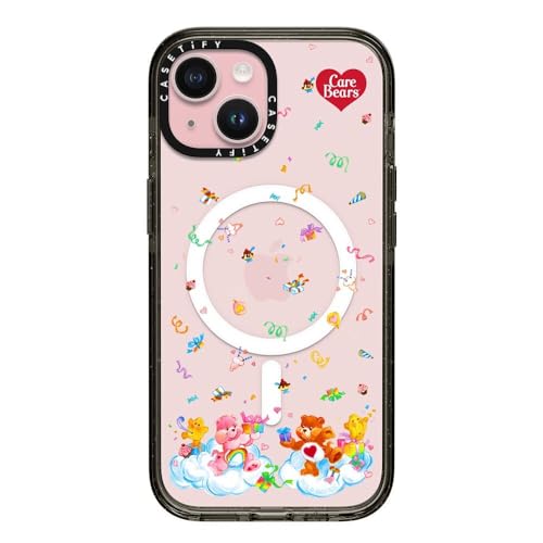 CASETiFY CpNg iPhone 15 P[X [MagSafeΉ/^ y/ϏՌ/Care Bears Co-lab] - Care Bears Sweet Confetti Case - NA ubN