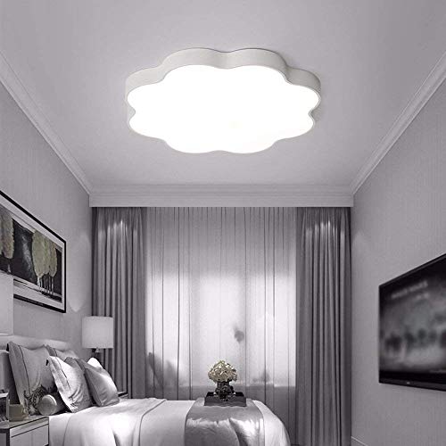 Plafonniers LED 52cm lumière blanche style moderne pour salon et chambre