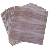 10 Piezas Azulejos Autoadhesivos de Pvc Veta de Madera