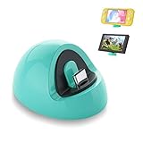 Charger Compatible with Nintendo Switch Lite, Charging Dock Compatible with Nintendo Switch Lite - Turquoise