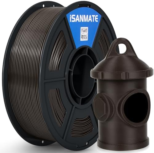 iSANMATE ASA Filament 1.75mm, Premium Anti-UV Wetterbeständiges 3D Drucker Filament für Outdoor, Maßgenauigkeit +/- 0.02mm, 1KG/Spule ASA Filament für 3D Drucker
