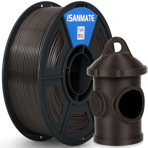 iSANMATE ASA Filament 1.75mm, Premium Anti-UV Weather Resistant 3D Printer Filament for Outdoor, ASA 1KG/Spool 3D Printi