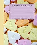  COMPOSITION NOTEBOOK / COLLEGE RULED/ 100 PAGES/ 50 SHEETS / 7.5 x 9.25