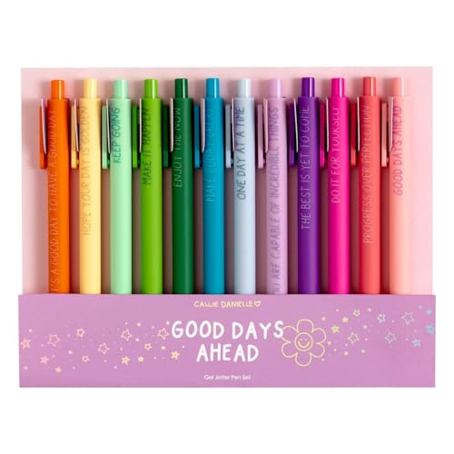 Callie Danielle Good Days Ahead Gel Ink Pen Set, 12