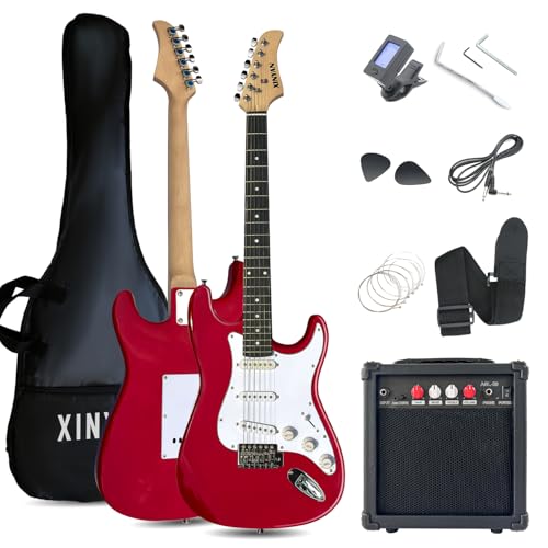 XINYAN 39in Full Size Beginner Electric Guitar...