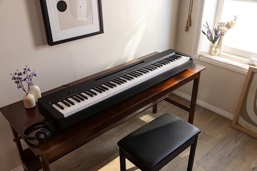 image for Yamaha, 88-Key Slim Digital Beginners with Weighted, Premium Grand Pia