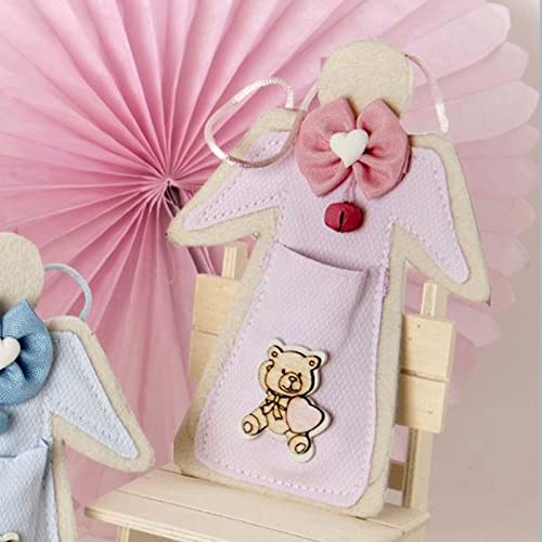 OCCASIONI: Ideale per realizzare originali bomboniere per la nascita di una bambina, o come confettata per il Battesimo di una femminuccia.