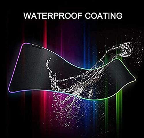 Mouse Pads Gamer Led Mouse Pad Rgb Hololive Pc Keyboard Rug Rubber Computer Offices Laptop Game Mats Gaming Desks Pads 300X700X4Mm #TOP4