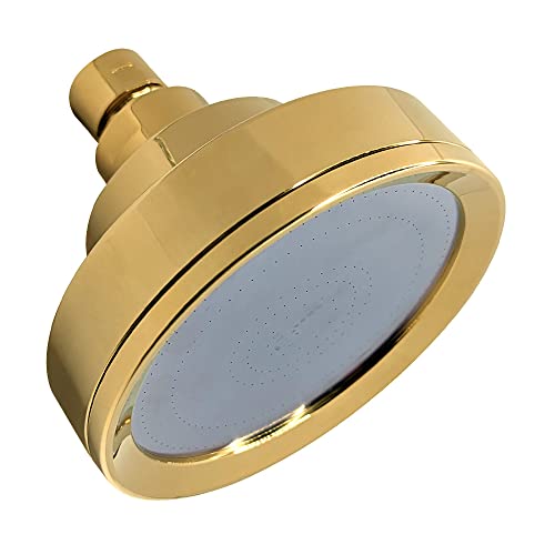 Better USA Gold Water Saving Luxury Shower Head - High