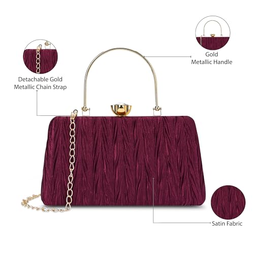 Image of Lavie Women's Tara Framed Clutch | Ladies Purse Handbag