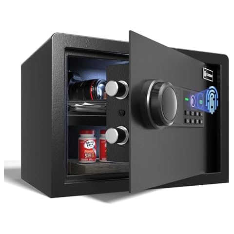 XDeer CS25 Biometric Safe Lock Box Cover