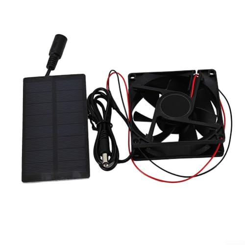Ventilador portátil y solar para exteriores de alto rendimiento para acampar y senderismo