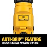 DEWALT 20V MAX Caulking Gun, Cordless, 10oz, Variable Speed Trigger, Interchangeable Canister Trays, Bare Tool Only (DCE560B)