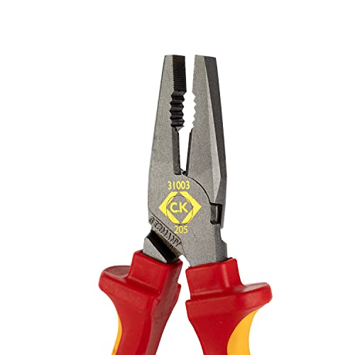 C.K 431003 RedLine VDE Combination Pliers 205mm, Red - Image 5