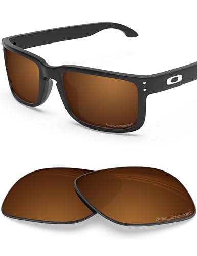 Image of BLAZERBUCK Anti-salt Replacement Lenses for Oakley Holbrook OO9102 Sunglasses, Anti-Scratch, Impact Resistant & Fit Perfectly