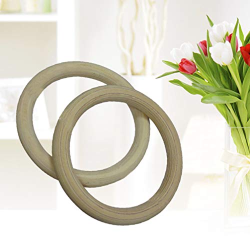 BESPORTBLE 1 par de Anéis de Ginástica Anéis Crossfit Peso Corporal Treino de Ginástica Em Casa Puxa