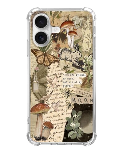 Mofreore Nature Aesthetic Cottagecore Phone Case Compatible with iPhone 17,
