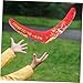 SUPVOX Boomerang for Boys and Girls Outdoor Flying Toy Safe Portable Recreation Flying Disc Fun Throw Catch and Girls Sports Toy