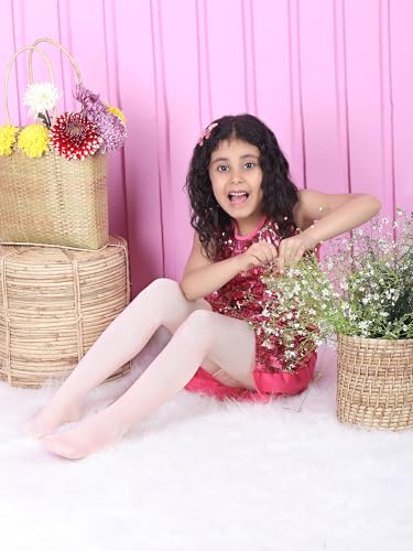 Image of NEXT2SKIN Kids Cotton Ultra Soft Stretchable Fit Ballet Tights Pantyhose Stockings (Assorted, 0-14 Years)