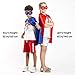 Superhero Capes and Masks Set, 24 Sets Bulk Pack Dress Up Costume for Kids Party, DIY Super Hero Capes with Superhero Stickers (24 Capes and 24 Masks)