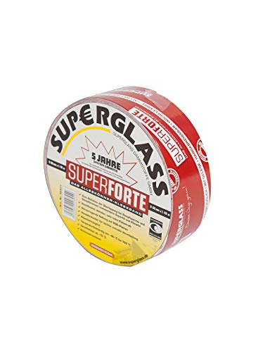 Superglass Superforte rot 60 mm x 40 m Dampfsperrklebeband Klebeband