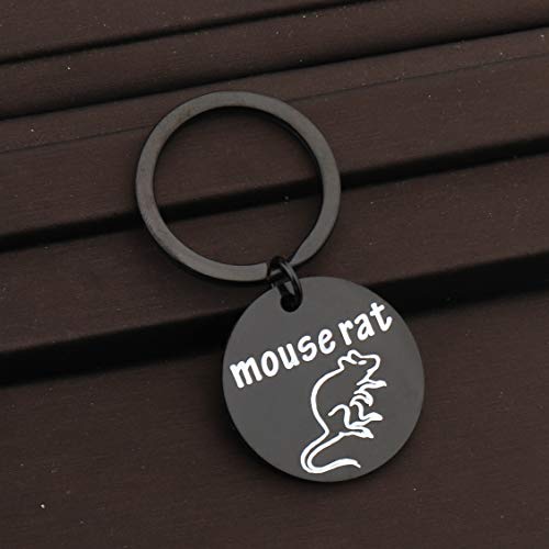 Image of CENWA Mouse Rat Keychain Funny TV Show Gift
