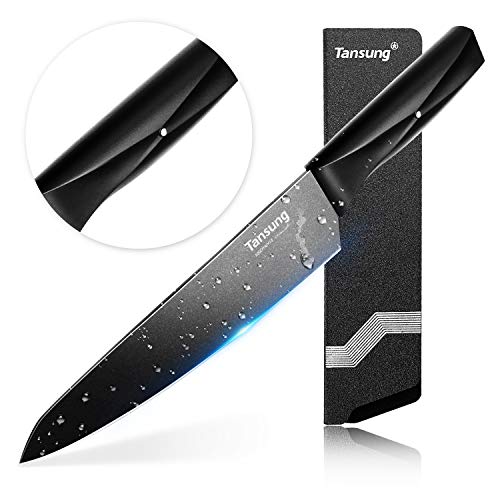 Chef Knife, Tansung 8" Pro Kitchen Knife Ultra Sharp Cutting Cooking Knife