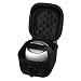 Produktbild Hama Lautsprecher Tasche für Mobile Speaker (robustes Hardcase, stoßfest, weich gepolstert, Netz-Innentasche, Karabiner-Haken, Innenmaße 8,5 x 6,5 x 8,5 cm) schwarz