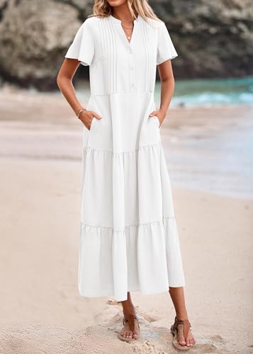 Image of KIRUNDO Summer Maxi Dresses for Women 2026