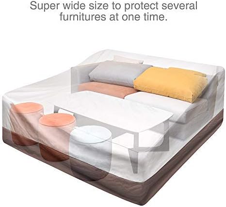 ACKO Patio Outdoor Furniture Cover, 100% Waterproof Patio Sofa with Chair Cover 88L x 85 W x 35H