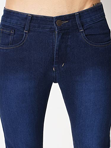 Image of RAGZO Jeans Pant for Men Slim Fit Stretchable Casual Look Breathable Fabric