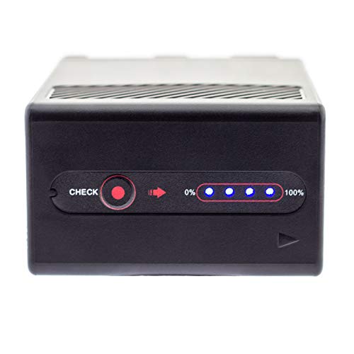 KYTD BP-A30 BP-A60 BP-A90 Batería y cargador D Tap para Canon, Canon CG-A10 CG-A20 y Canon EOS C200, Canon EOS C200B, Canon EOS C220B, Canon EOS C300 Mark II PL Cinema EOS Video Camera