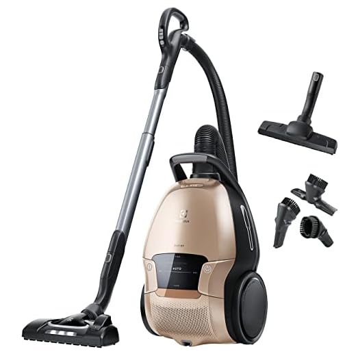Electrolux Pure D9 Dammsugare Modell PD91-8SSM, Vår bästa dammsugare hittills, det bästa inom dammsugarteknologi och innovation för enastående prestanda och smart mångsidighet, 400W, Sandfärgad
