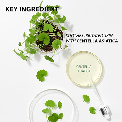 Coréana Ample:n Centel Calming Shot First Gel Cleanser - Calming Gel Facial Cleanser - Makeup Remover Soap Free Face Wash For Sensitive Skin - Cica And Tea Tree Extract - Fragrance Free - 5.07 Fl.oz. #TOP3