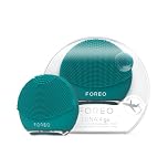 FOREO Luna 4 go Facial Cleansing Brush & Firming Face Massager - Premium Face Brush - Enhances Absorption of Skin Care Products - Simple Face Care Travel Accessories - All Skin Types - Evergreen