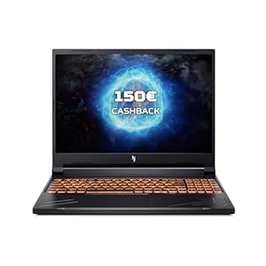 Acer Nitro V16 (ANV16-41-R961) Gaming Laptop | 16″ WUXGA 165Hz Display | AMD Ryzen 7 8845HS | 16 GB RAM | 1 TB SSD | NVIDIA GeForce RTX 4060 | Windows 11 | QWERTZ Tastatur | schwarz