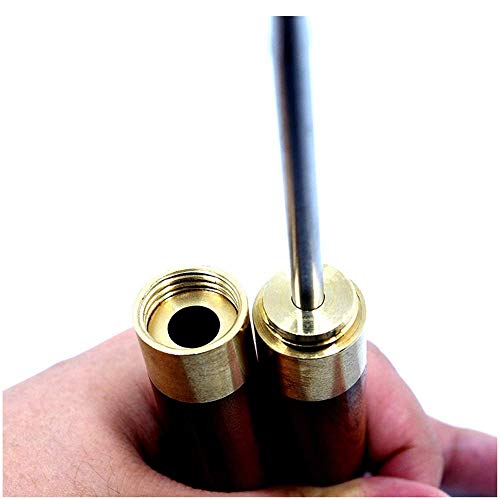 Cafurty Portable Stainless Steel Ice Picks With Wooden Handle Cover For Breaking Ice, Kitchen, Home, Bars, Bartender, Picnics, Camping, Restaurant Kitchen Tool For Breaking Ice - Ebony Wood #TOP1