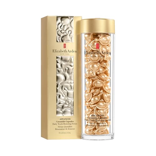Miniatura 2 de Elizabeth Arden - Advanced Cápsulas de Sérum de Ceramidas, con Aceite de Tsubaki, Efecto Triple Antiedad, Rejuvenece, Repara, Hidrata y Difumina Arrugas, Monodosis, Aplicar 1 al Día