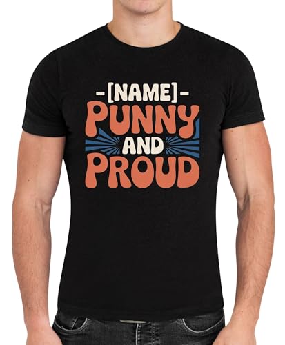 Joke T-Shirt Squad Comedy Fashion Funny People Punny Proud Black