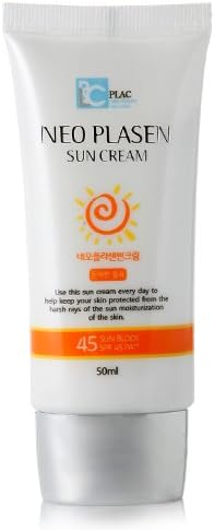 Plac Placenta Sunscreen Sun Cream Sunblock 50ml Spf 45 Pa++ Korean Cosmetic Sun Protection