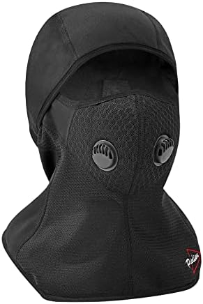 Ski Mask for Men Women Balaclava Face Mask Men Cold Weather Balaclava Warmer Windproof Hunting Cycling Motorcycle Adjustable Size Zipper Neck Gaiter Warmer Winter Gear