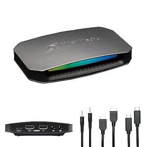 AVerMedia Tarjeta de captura 4K60 con HDMI 2.1, baja latencia, paso 4K144/4K120, dispositivo de captura de juegos para PS5, PS5 Pro, Xbox, Switch, transmisión en Twitch, OBS en Mac y PC, GC553G2 Live Gamer Ultra 2.1