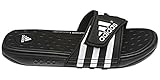 adidas Performance Men's adissage SC Sandal,Black/White/Black,12 M US