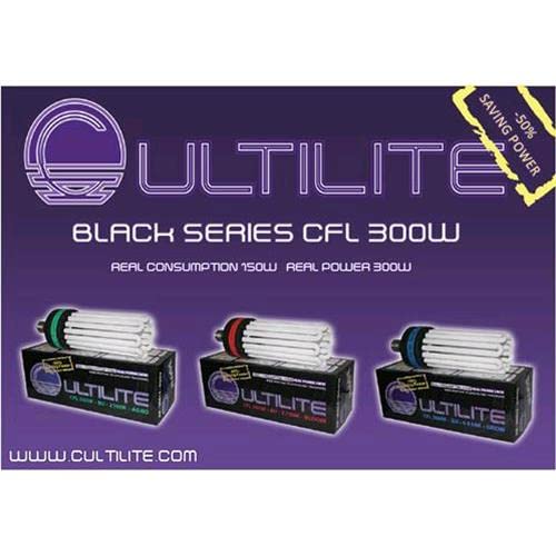 Cultilite CFL Black Series 200 W Agro 2100 K Cover