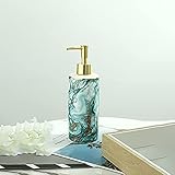 Handseifenspender, Heim-Badezimmerzubehör, Handseifenspender, Keramik, Seifenflasche, buntes Muster, Küche, Marmor, nachfüllbares Shampoo, Duschgel